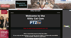 Desktop Screenshot of kittycatcam.com